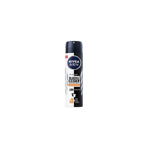 Nivea Men Invisible Black & White Ultimate Impact - Antiperspirant spray 150 ml