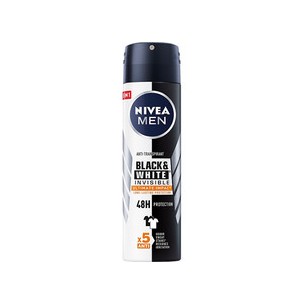 Nivea Men Invisible Black & White Ultimate Impact - Antiperspirant spray 150 ml
