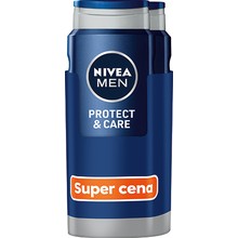 Nivea Men Protect & Care Shower Gel ( 2 x 500 ml ) 500 ml