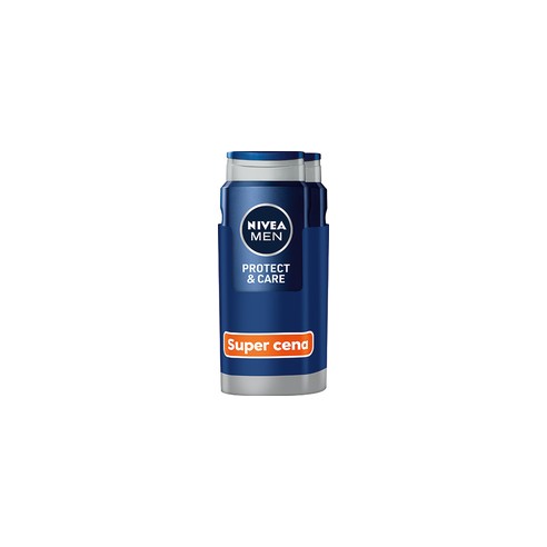 Nivea Men Protect & Care Shower Gel ( 2 x 500 ml ) 500 ml