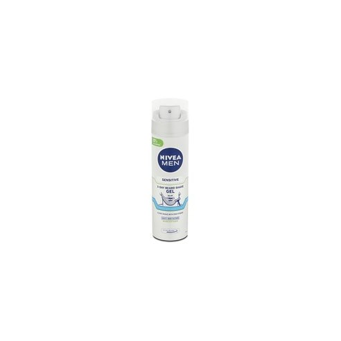 Nivea Men Sensitive 3-Day Beard - Shaving Gel 200 ml