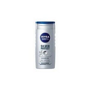 Nivea Silver Protect Shower Gel - Shower Gel for Men 500 ml