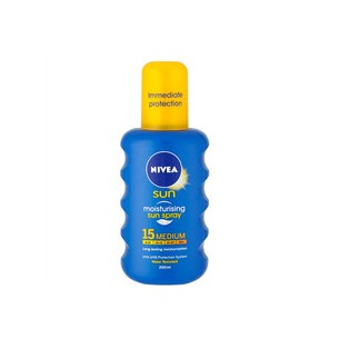 Nivea Spray SPF 15 Sun (Moisturising Sun Spray) 200 ml