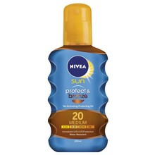 Nivea Sun Protect & Bronze Oil SPF 20 200 ml