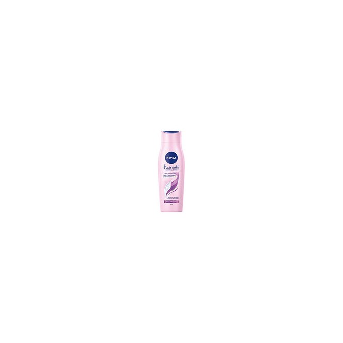 Nivea Wrinkle Shampoo with Milk and Silk Proteins for Tired Hair without Gloss Hair Milk Shine (