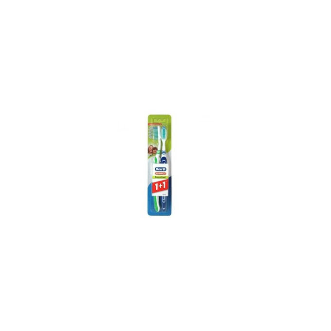 Oral B 1-2-3 Fresh Medium Toothbrush 1ml