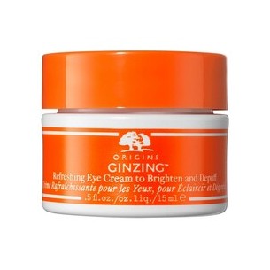 Origins Ginzing Refreshing Eye Cream to Brighten and Depuff Warm - gaivinantis paakių kremas, 15 ml