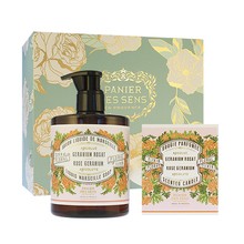 Panier des Sens Rose Geranium Gift Set 500 ml