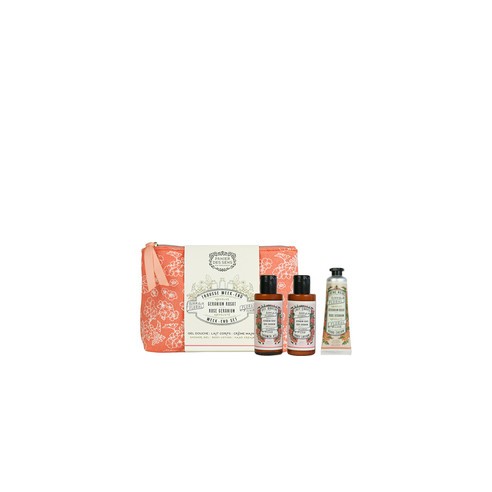Panier des Sens Rose Geranium Travel Set