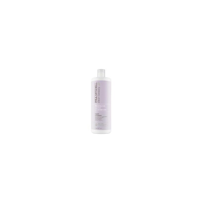 Paul Mitchell Clean Beauty Repair Shampoo - Atkuriamasis šampūnas pažeistiems plaukams, 1000 ml