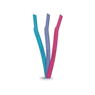 PlumBeauty Facial Shaping Razors - veido ir antakių skustuvai