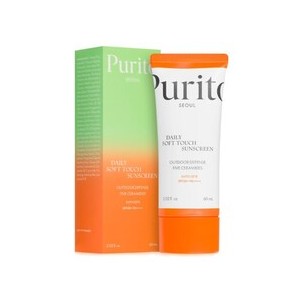 Purito Daily Soft Touch Sunscreen SPF 50+ - apsauginis kremas nuo saulės na obličej 15 ml