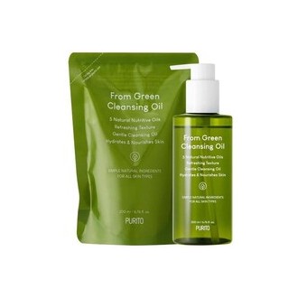Purito From Green Cleansing Oil Set - Dovanų rinkinys odos priežiūrai