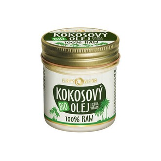 Purity Vision 100% Raw Organic Coconut Oil 120 ml