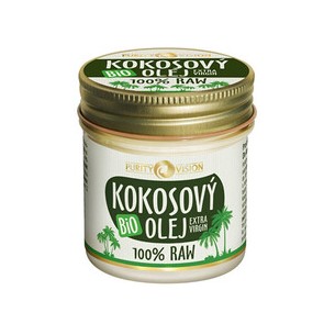 Purity Vision 100% Raw Organic Coconut Oil 120 ml