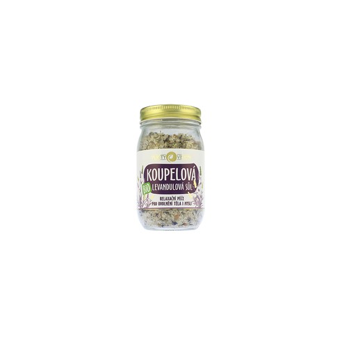 Purity Vision Organic Lavender bath salt 400 g