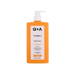 Q+A Vitamin C Body Cream - Hydrating, nourishing and protective body cream 250 ml