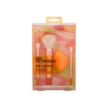 Real Techniques Midi Moment Brush + Sponge Set - A set of applicators