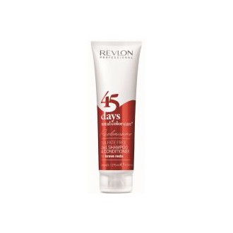 Revlon Professional 45 days total Color Care Shampoo & Conditioner Brave Reds - shampoo and