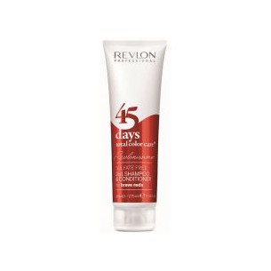 Revlon Professional 45 days total Color Care Shampoo & Conditioner Brave Reds - shampoo and