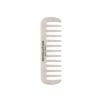 Revolution Haircare Natural Curl Wide Tooth Comb White (curly and thick hair)