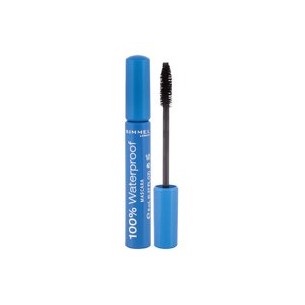 Rimmel 100% Waterproof Mascara - Waterproof mascara 8 ml 001 Black Black