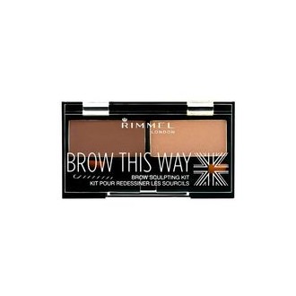 Rimmel Brow This Way Sculpting Kit - Set for the perfect eyebrow 2.4 grams