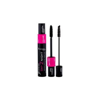 Rimmel Day 2 Night Mascara - Double mascara for extension and volume of lashes 9 ml 001 Black