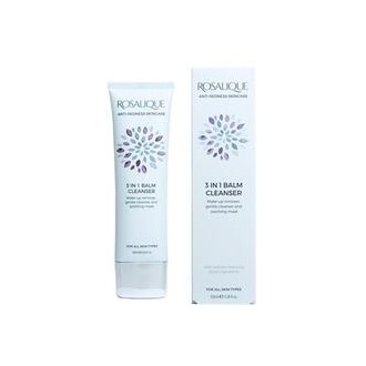 Rosalique Balm Cleanser - 3 viename valomasis balzamas jautriai odai, 100 ml