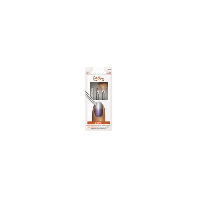 Sally Hansen Salon Pro Brush Kit - Set of brushes na manikúru 1 ml