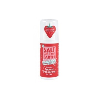 Salt-Of-The-Earth Natural dezodorantas Spray Rock Chick Sweet Strawberry ( Natura l dezodorantas)
