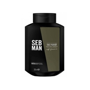 Sebastian Professional SEB MAN The Purist Purifying Shampoo - Anti-dandruff cleansing shampoo for men 250ml