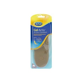 Scholl GelActiv All Day Comfort - geliniai vidpadžiai batams, 1 pora