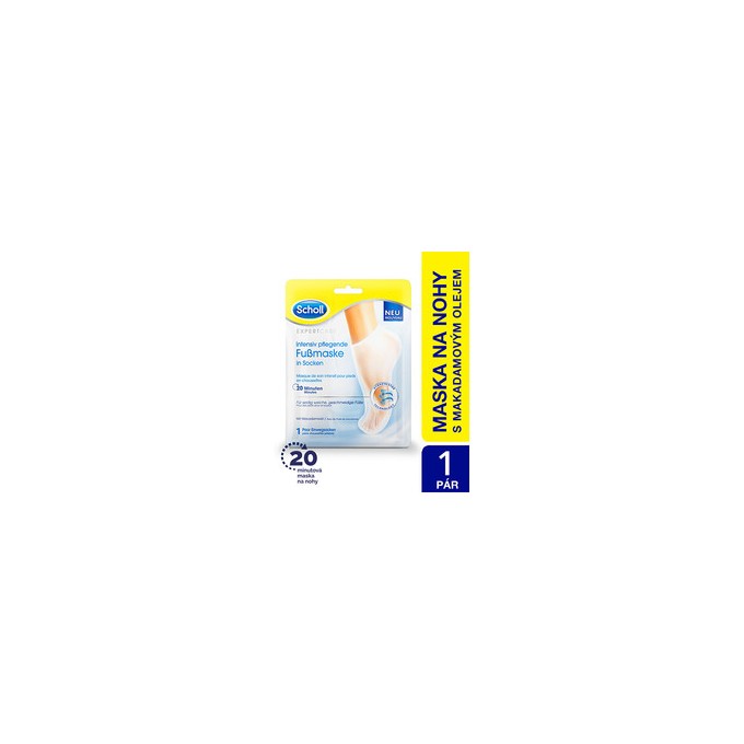Scholl Pedi Mask Expert Care Foot Mask - Nourishing foot mask with macadam oil