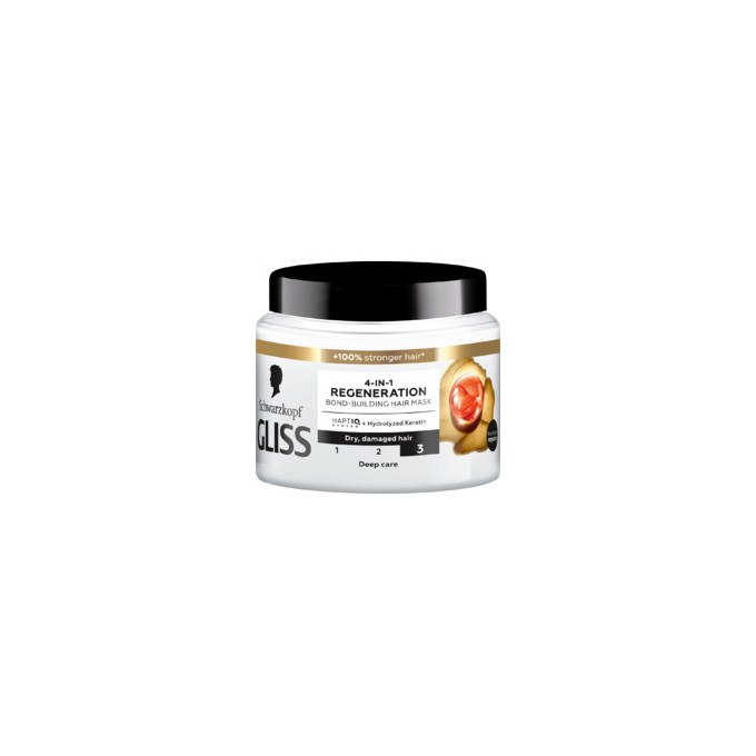 Schwarzkopf Professional Gliss Regeneration 4-in-1 Hair Mask - Regenerační maska pro suché a