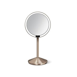 Simplehuman Rose Gold - Rechargeable travel mirror