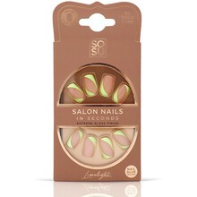 Sosu Limelight Salon Nails - Artificial nails ( 30 vnt. 