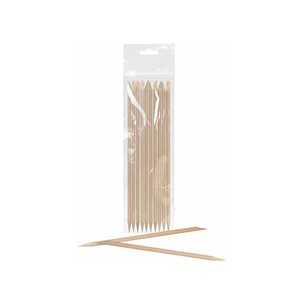 Staleks Orange Expert Wooden Stick 150 mm - manikiūro lazdelės 10 vnt.