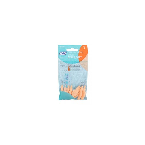 TePe Interdental Brush Extra Soft (0.45 mm orange 8 pcs) - Very fine interdental brushes 8 pcs