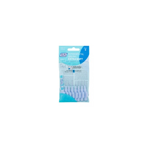 TePe Interdental Brush Extra Soft (0.6 mm blue 8 pcs) - Very fine interdental brushes 8 pcs