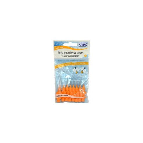 TePe Interdental Brush Normal (0.45 mm orange 8 pcs) - interdental toothbrushes