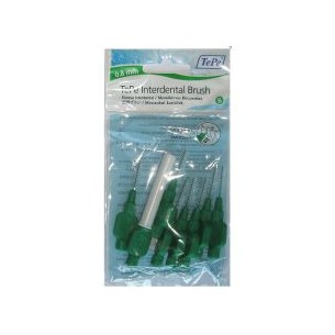 TePe Interdental Brush Normal (0.8 mm green 8 pcs) - interdental toothbrushes