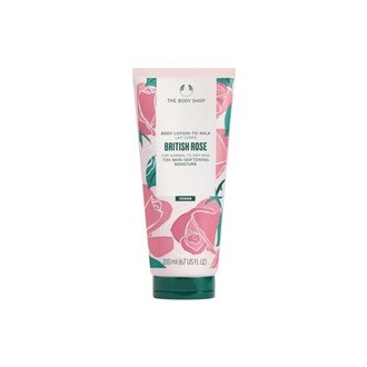The Body Shop British Rose Body Lotion - kūno losjonas normaliai ir sausai odai, 200 ml
