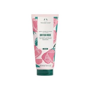 The Body Shop British Rose Body Lotion - kūno losjonas normaliai ir sausai odai, 200 ml