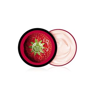 The Body Shop Strawberry Body Butter - Moisturizing body butter with the scent of strawberries 200