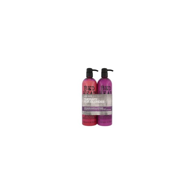 Tigi Bed Head Dumb Blonde Duo Kit - Cassette for damaged blonde hair 1500 ml