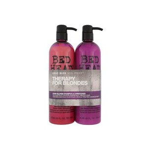Tigi Bed Head Dumb Blonde Duo Kit - Cassette for damaged blonde hair 1500 ml