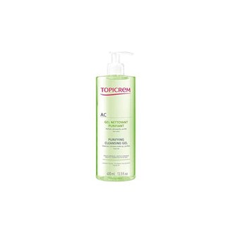 Topicrem AC Purifying Cleansing Gel (oily and sensitive skin) - Cleansing gel 400 ml
