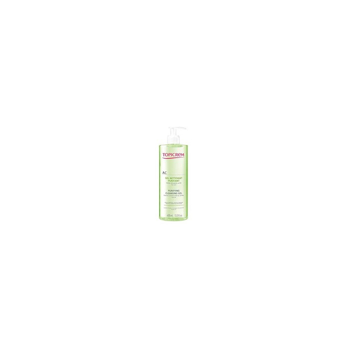 Topicrem AC Purifying Cleansing Gel (oily and sensitive skin) - Cleansing gel 400 ml