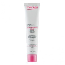 Topicrem HYDRA+ Moisturizing Radiance Gel - odos gelis with a hydrating effect 40 ml